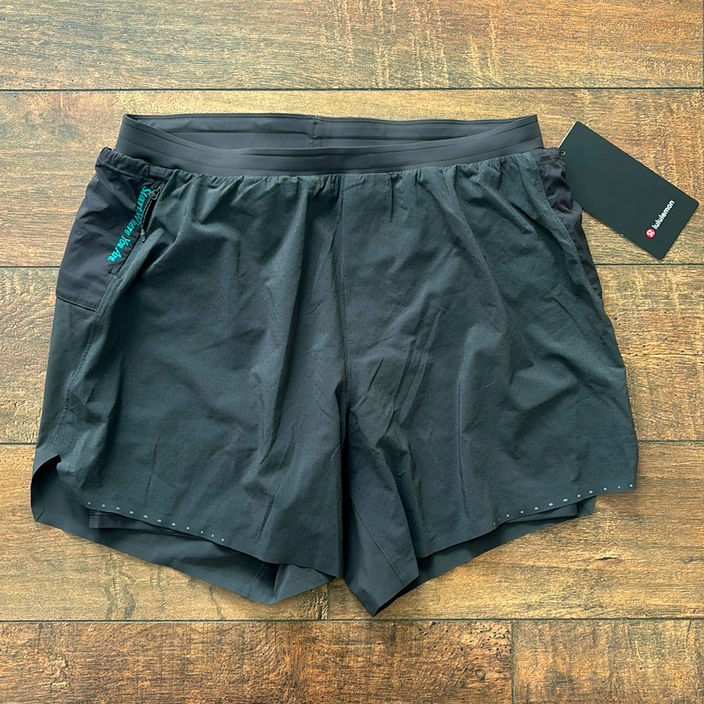 lululemon Fast and Free Road to Trail Short 6"*L